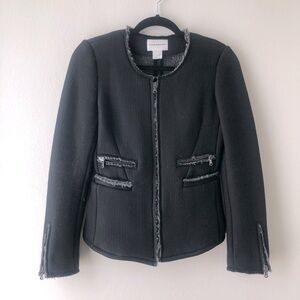 Club Monaco Scuba Wool Sweater-Lined Jacket
